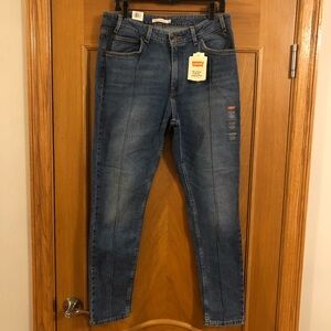 NWT Levi’s Women’s 721 Vintage High Rise Skinny Jeans Orange Tab Size 32